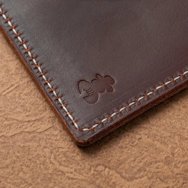 Enoki Passport Travel Wallet - Cognac