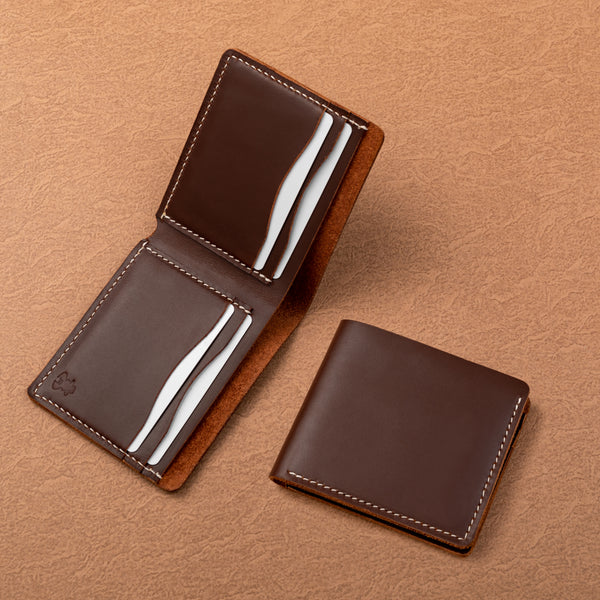 Oku Bifold Wallet - Cognac